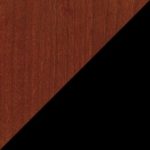 Wood finish combination, blackbase-select-cherry