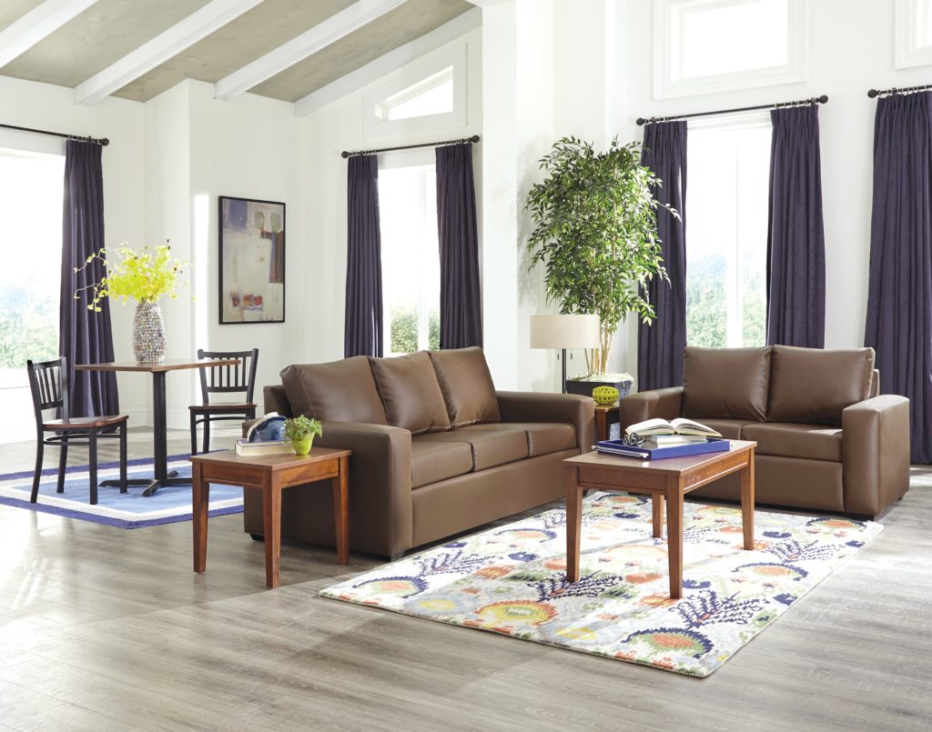 Canyon living room with sofa and loveseat