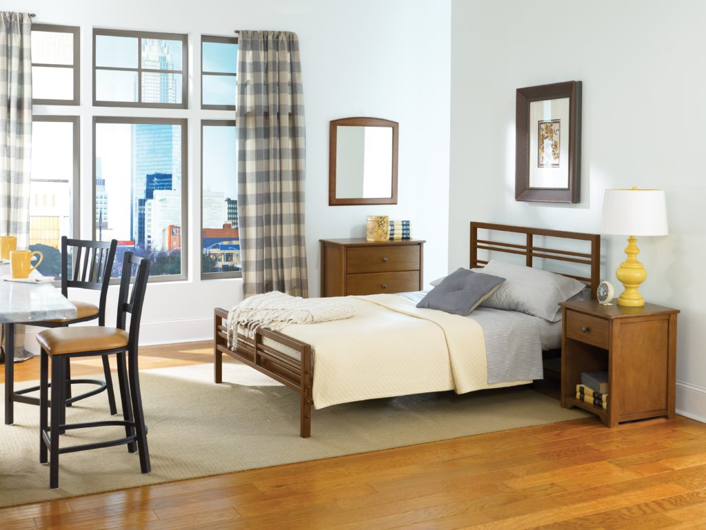 Mason metal bed frame is stylish, strong and durable